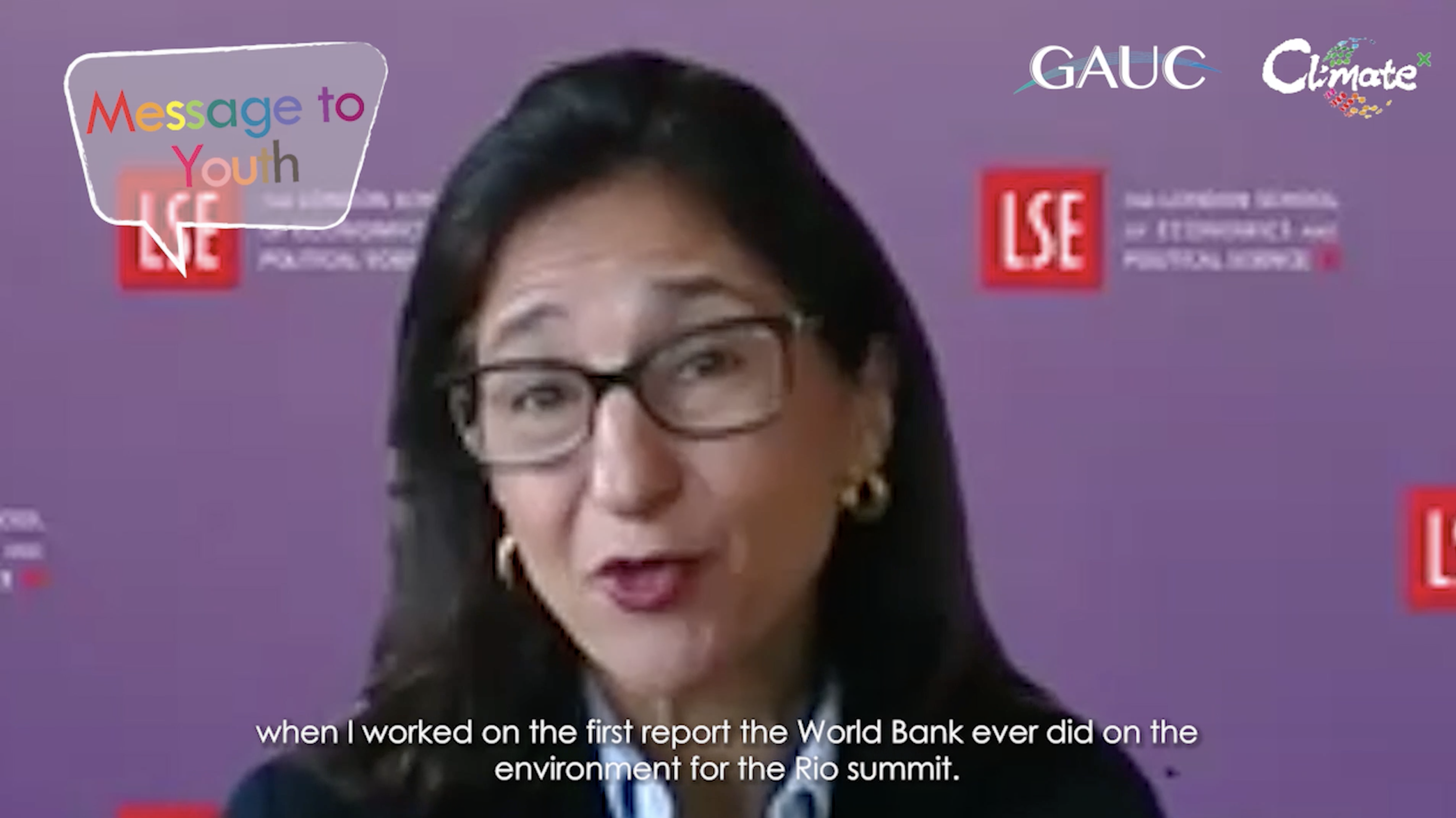 LSE Director's Message to Youth