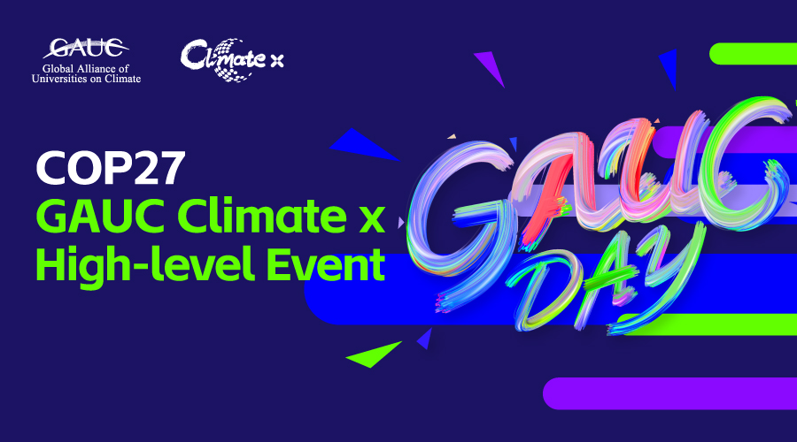 Agenda: COP27 GAUC 'Climate x' High-level Event