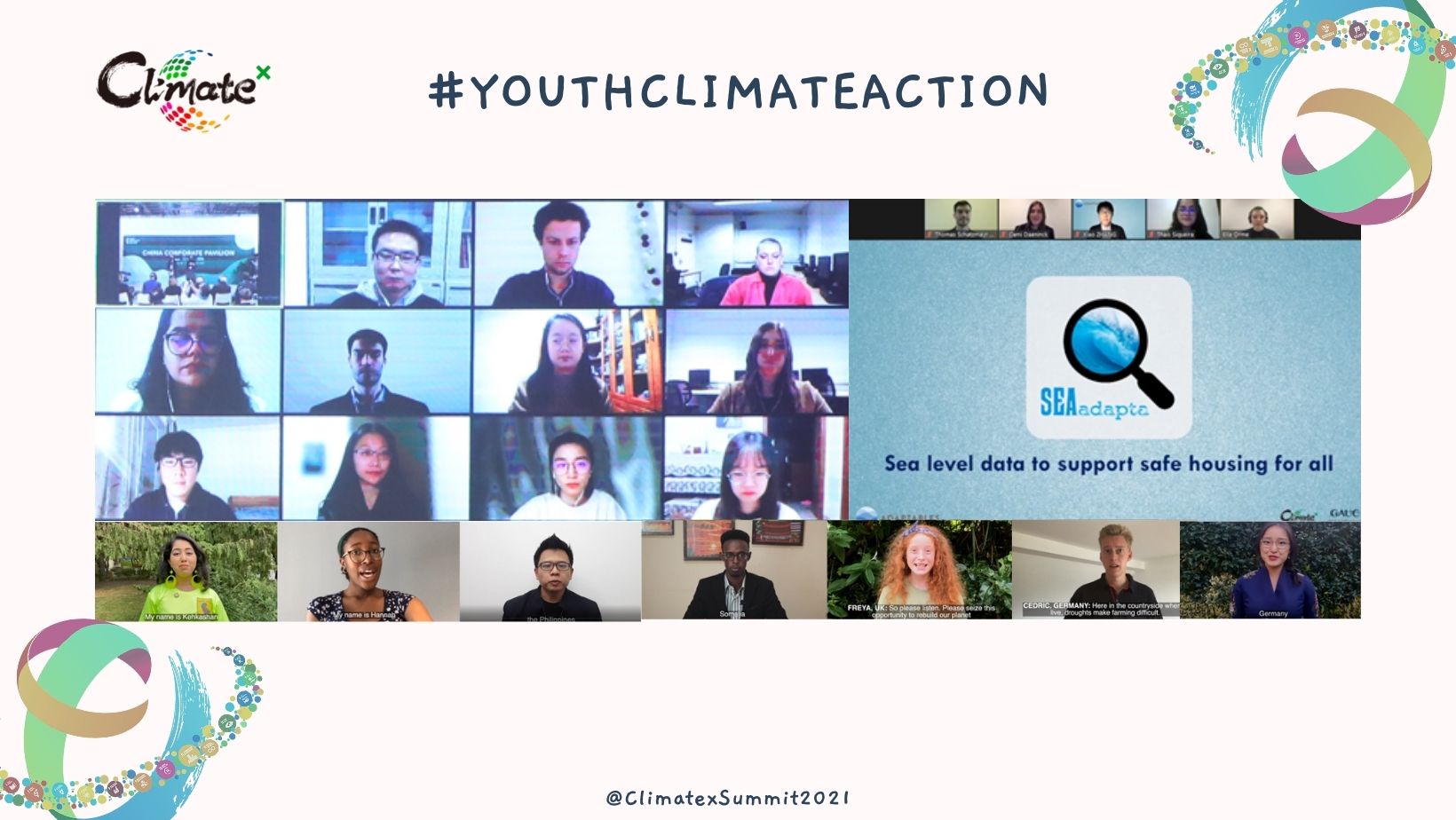 Youth Climate Actions @ClimatexSummit’s Three Tracks