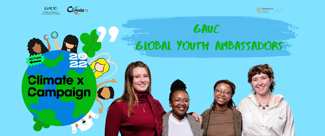 Meet GAUC Global Youth Ambassadors at the Stellenbosch University