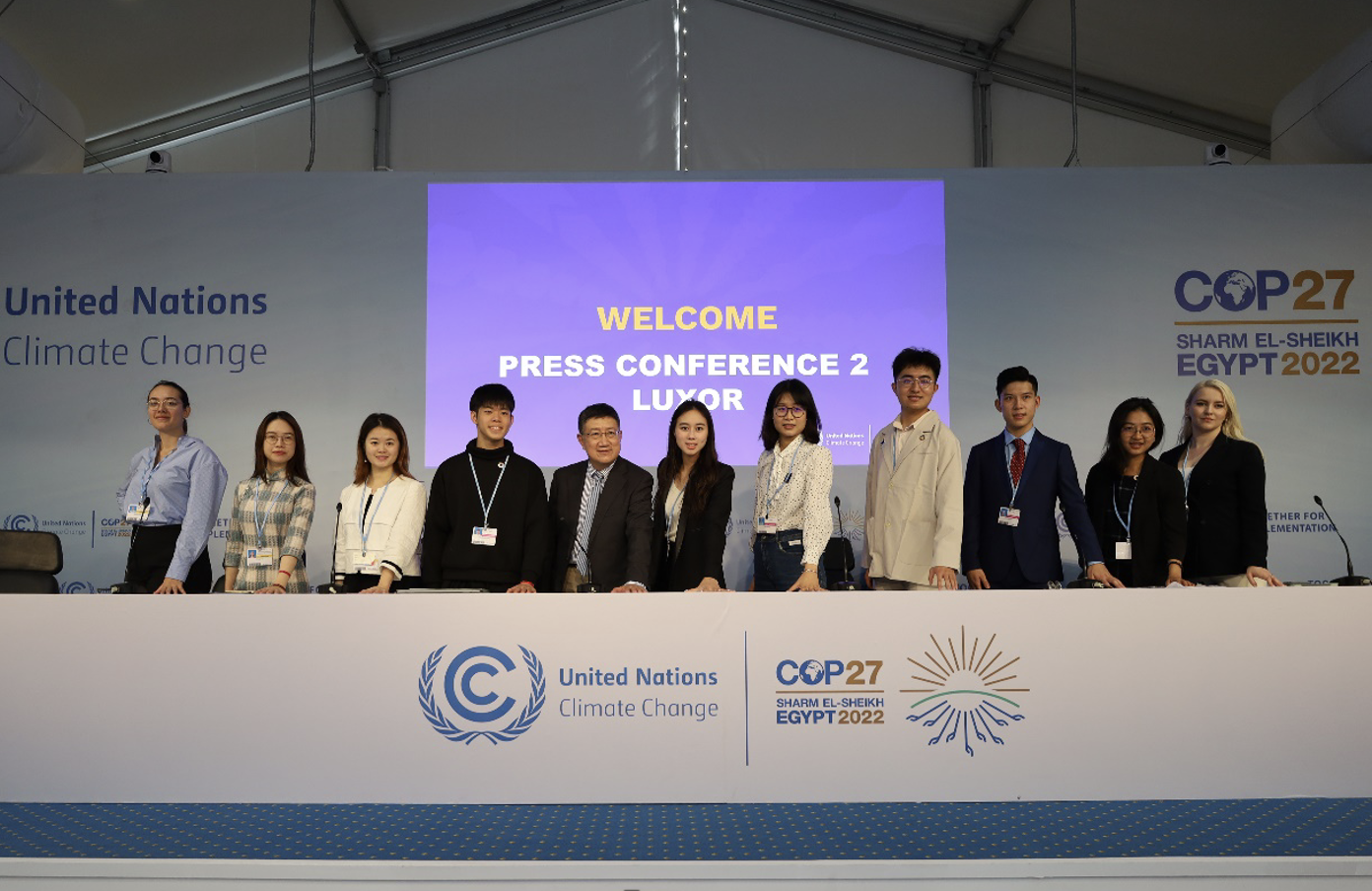 GAUC Ambassadors share their messages to world leaders at COP27