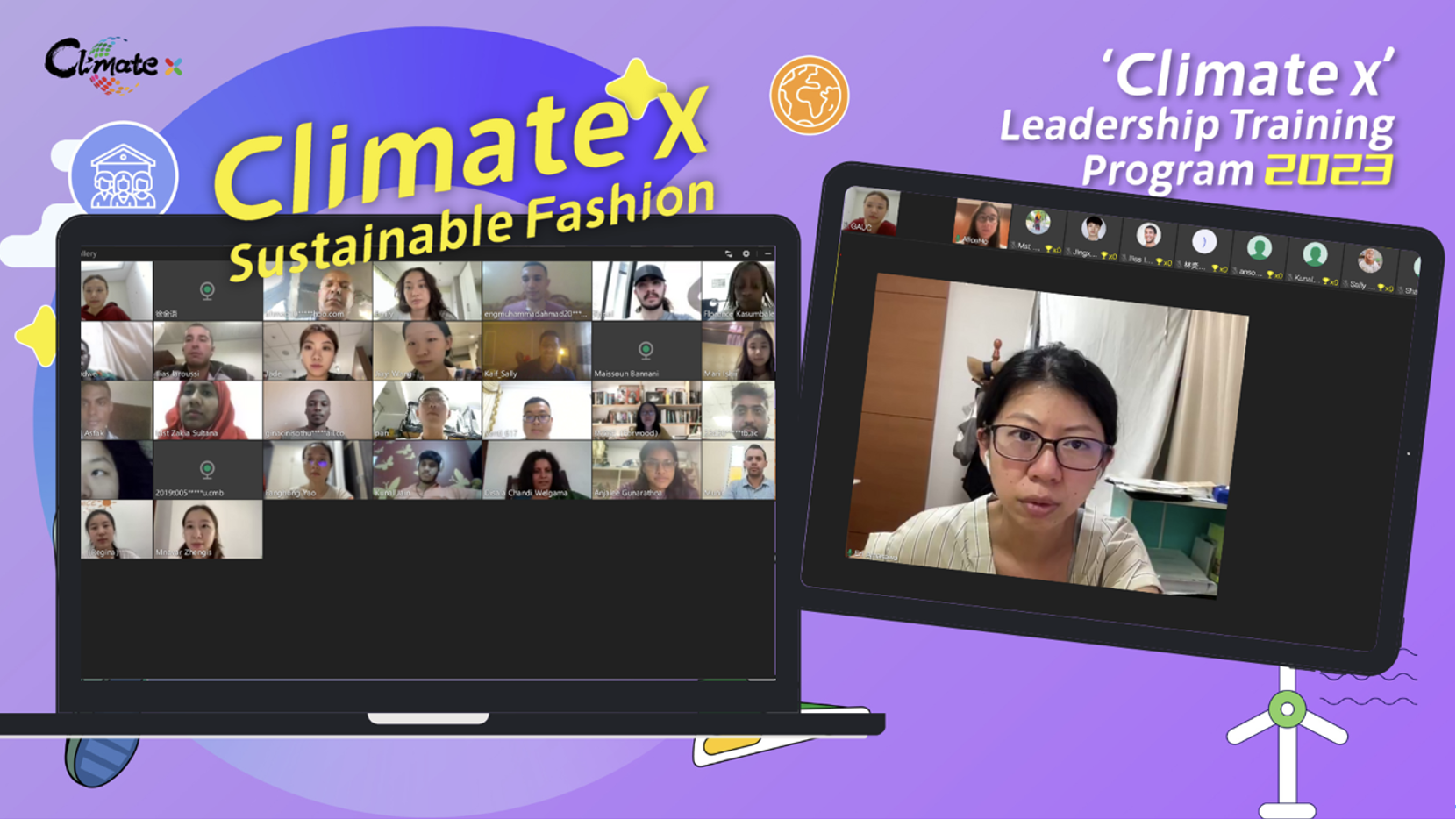 ‘Climate x’ Training 2023: Sustainable Fashion to Tackle Climate Change Challenges