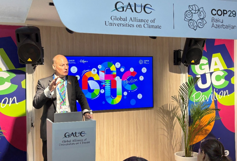 GAUC Pavilion at COP29 Welcomes Global Climate Leaders of Today and Tomorrow